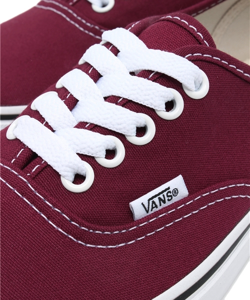 VANS(バンズ)の「【Ciaopanic】【VANS】 AUTHENTIC(スニーカー・レディース・ベージュ/ワインレッド・6/5/7)」の11枚目の写真