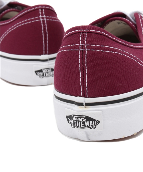 VANS(バンズ)の「【Ciaopanic】【VANS】 AUTHENTIC(スニーカー・レディース・ベージュ/ワインレッド・6/5/7)」の5枚目の写真