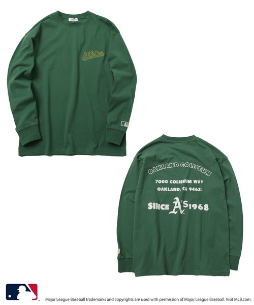 GLAZOS(グラソス)の「【MLB】ロゴプリント長袖Tシャツ(その他トップス・キッズ・ホワイト/グリーン/ブルー/ネイビー/ブラック・140cm/160cm/170cm/150cm)」の21枚目の写真