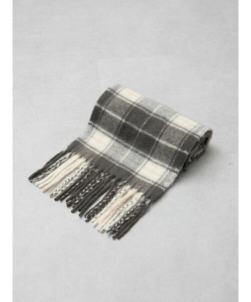 earth music&ecology（アースミュージックアンドエコロジー）の「タータンチェックマフラー（マフラー・レディース・イエロー/ブラック/ブルー・FREE）」の8枚目の写真