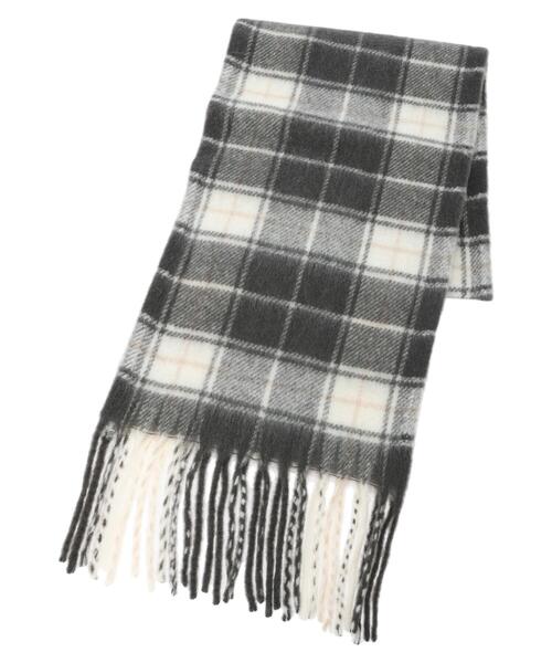 earth music&ecology（アースミュージックアンドエコロジー）の「タータンチェックマフラー（マフラー・レディース・イエロー/ブラック/ブルー・FREE）」の19枚目の写真