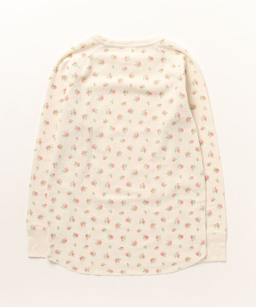 JEMORGAN(ジェーイーモーガン)の「【JEMORGAN / ジェーイーモーガン】ワッフル花柄ラグランロンT(パック入り)(Tシャツ/カットソー・レディース・ブルー系/ピンク系/ブルー系2/パープル系/ピンク系1/パープル系1・FREE)」の14枚目の写真