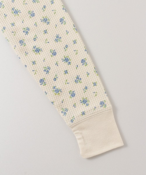 JEMORGAN(ジェーイーモーガン)の「【JEMORGAN / ジェーイーモーガン】ワッフル花柄ラグランロンT(パック入り)(Tシャツ/カットソー・レディース・ブルー系/ピンク系/ブルー系2/パープル系/ピンク系1/パープル系1・FREE)」の19枚目の写真