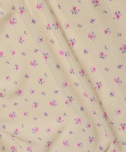 JEMORGAN(ジェーイーモーガン)の「【JEMORGAN / ジェーイーモーガン】ワッフル花柄ラグランロンT(パック入り)(Tシャツ/カットソー・レディース・ブルー系/ピンク系/ブルー系2/パープル系/ピンク系1/パープル系1・FREE)」の11枚目の写真