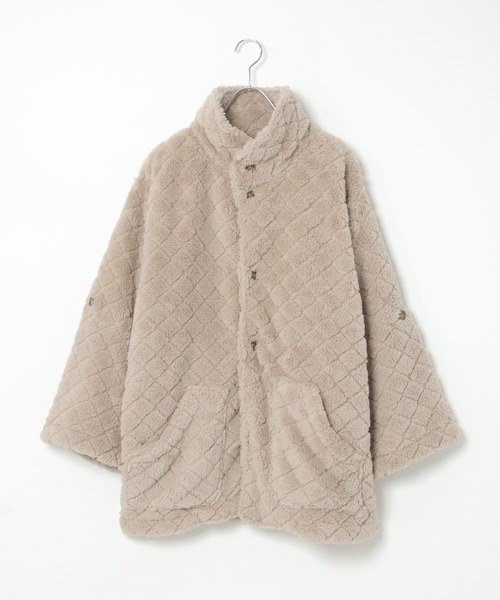 LBC（エルビーシー）の「キルンケットガウン（ブランケット・レディース・ダークグレー/レッド/オフホワイト/グレー・FREE）」の3枚目の写真