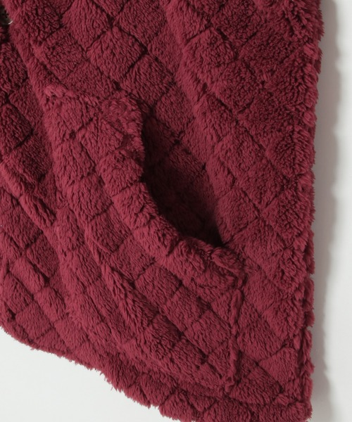 LBC（エルビーシー）の「キルンケットガウン（ブランケット・レディース・ダークグレー/レッド/オフホワイト/グレー・FREE）」の9枚目の写真