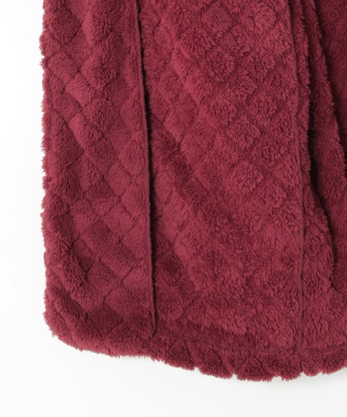 LBC（エルビーシー）の「キルンケットガウン（ブランケット・レディース・ダークグレー/レッド/オフホワイト/グレー・FREE）」の14枚目の写真