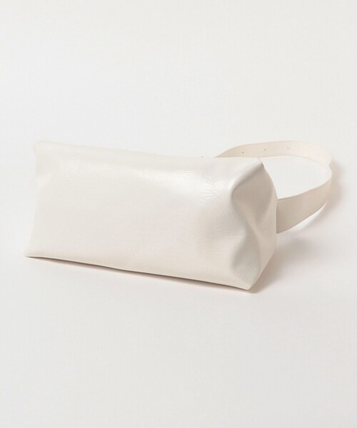 Ray BEAMS(レイビームス)の「リンクル バッグ(ショルダーバッグ・レディース・ホワイト/ブラック・ONE SIZE)」の22枚目の写真