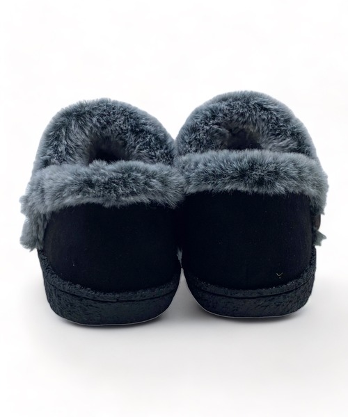 Sugar Sugar（シュガーシュガー）の「【SUGAR SUGARシュガーシュガー】フェイクファースリッポン（スリッポン・レディース・ブラック/ベージュ系その他・LL/S/M/L）」の11枚目の写真