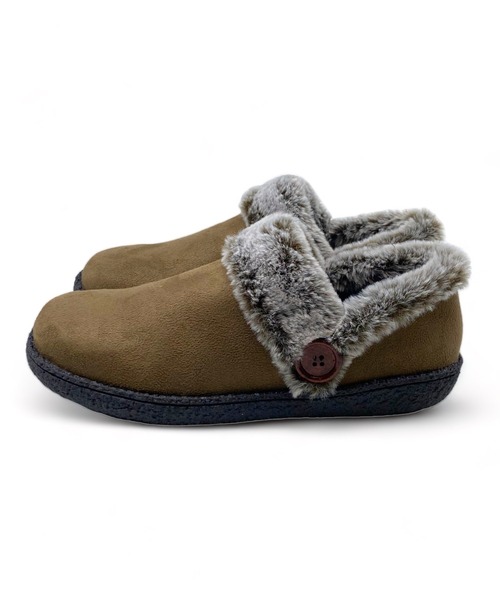 Sugar Sugar（シュガーシュガー）の「【SUGAR SUGARシュガーシュガー】フェイクファースリッポン（スリッポン・レディース・ブラック/ベージュ系その他・LL/S/M/L）」の10枚目の写真