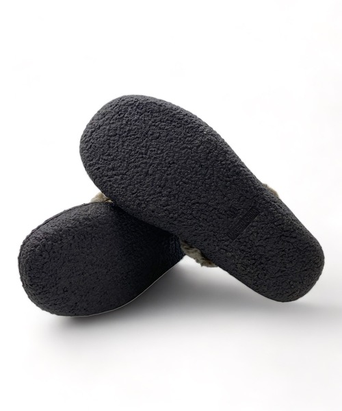 Sugar Sugar（シュガーシュガー）の「【SUGAR SUGARシュガーシュガー】フェイクファースリッポン（スリッポン・レディース・ブラック/ベージュ系その他・LL/S/M/L）」の12枚目の写真