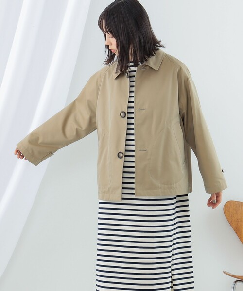 Ray BEAMS(レイビームス)の「GYMPHLEX × Ray BEAMS / 別注 ラグラン ジャケット(ブルゾン・レディース・ベージュ・12/14)」の7枚目の写真