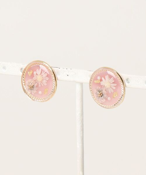 tone(トーン)の「【in the Park】しずくパールの2wayピアス(MA)(ピアス(両耳用)・レディース・ピンク/グリーン系その他・FREE)」の7枚目の写真
