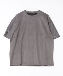 サマースエードビッグシルエットTシャツ