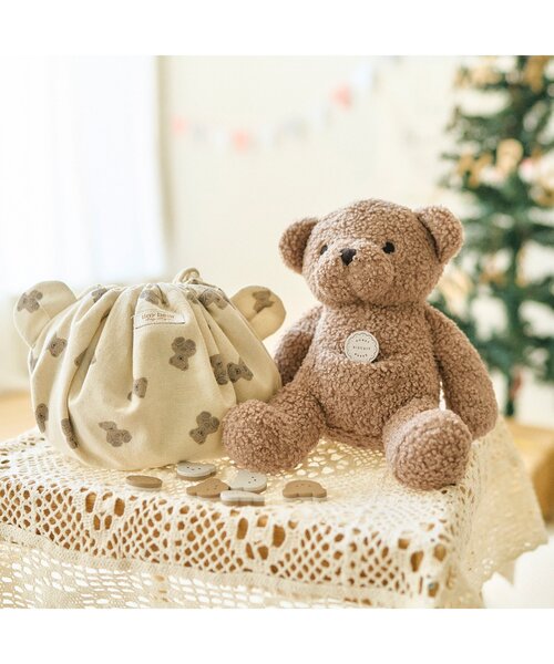 apres les cours(アプレレクール)の「tiny bear 寝かしつけぬいぐるみ(おもちゃ・キッズ・ベージュ・FREE)」の7枚目の写真