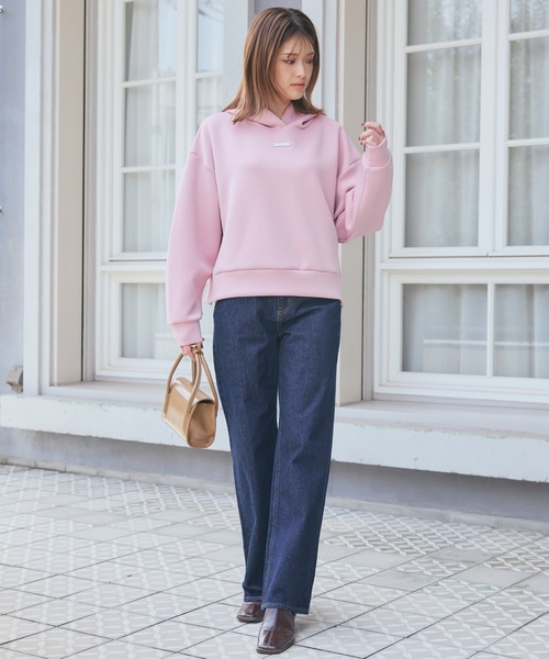 LANTINAM（ランティナム）の「ハイライズストレートジーンズ（デニムパンツ・レディース・インディゴブルー・S/M）」の6枚目の写真