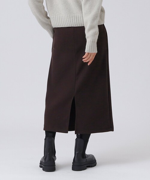GALLEST（ギャレスト）の「メルトンストレートスカート（スカート・レディース・ナチュラル/ダークブラウン/ブルー系その他・40/36/38/05）」の7枚目の写真