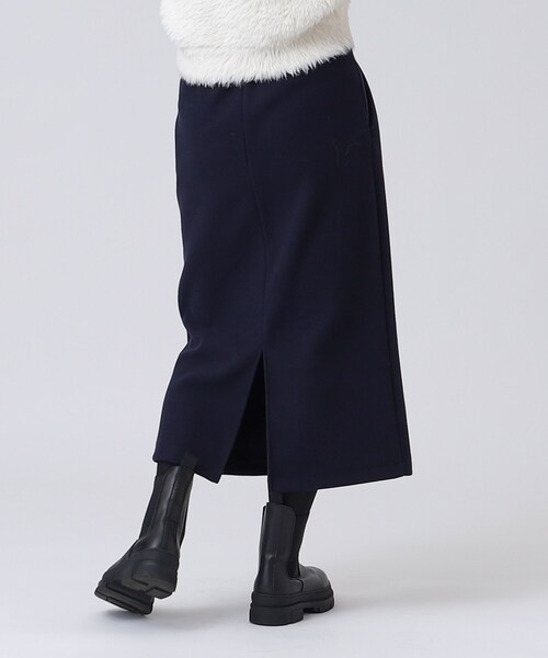 GALLEST（ギャレスト）の「メルトンストレートスカート（スカート・レディース・ナチュラル/ダークブラウン/ブルー系その他・40/36/38/05）」の13枚目の写真