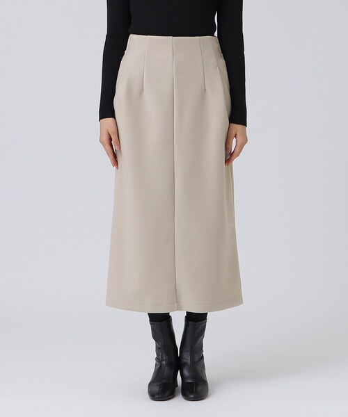 GALLEST（ギャレスト）の「メルトンストレートスカート（スカート・レディース・ナチュラル/ダークブラウン/ブルー系その他・40/36/38/05）」の22枚目の写真