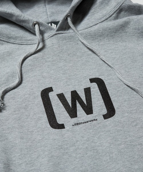 VIRGOwearworks（ヴァルゴウェアワークス）の「Logo hoodie1（パーカー・メンズ・グレー/ブラック/オリーブドラブ・MEDIUM/X-LARGE/XX-LARGE/LARGE）」の12枚目の写真