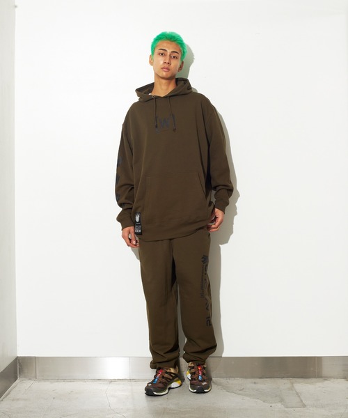 VIRGOwearworks（ヴァルゴウェアワークス）の「Logo hoodie1（パーカー・メンズ・グレー/ブラック/オリーブドラブ・MEDIUM/X-LARGE/XX-LARGE/LARGE）」の20枚目の写真