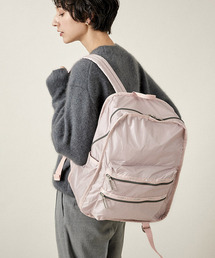LeSportsac（レスポートサック）の「FUNCTIONAL BACKPACK シルバーピンクC（バックパック/リュック・キッズ）」