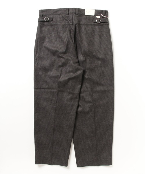 fridge（フリッジ）の「【FARAH】ファーラー One Tuck Side Adjustable Pants（スラックス・メンズ・グリーン系その他/グリーン・36inch/32inch）」の3枚目の写真
