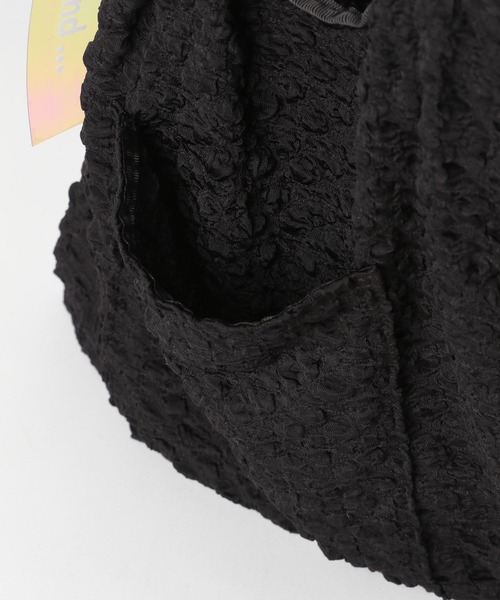 niko and...(ニコアンド)の「オリジナルアソートフリルトートバッグ(トートバッグ・レディース・シルバー/ブラック/その他1/グリーン/ブルー・0)」の12枚目の写真