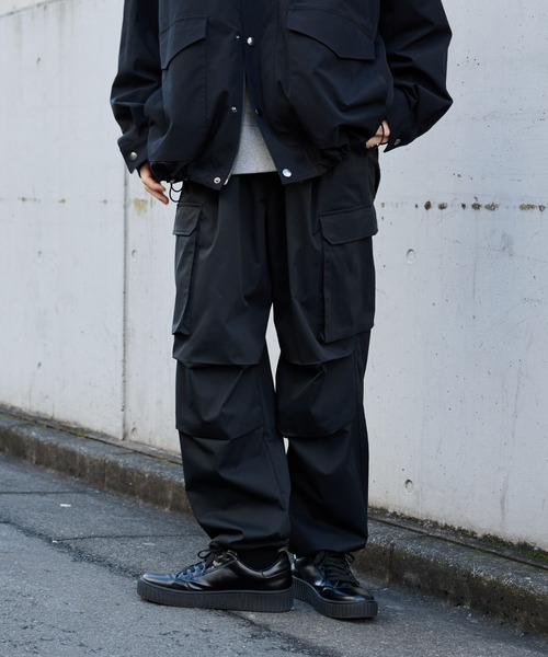 COLONY 2139（コロニートゥーワンスリーナイン）の「ストレッチカーゴパンツ（カーゴパンツ・メンズ・カーキ/ブラック/ホワイト・LARGE/MEDIUM）」の7枚目の写真
