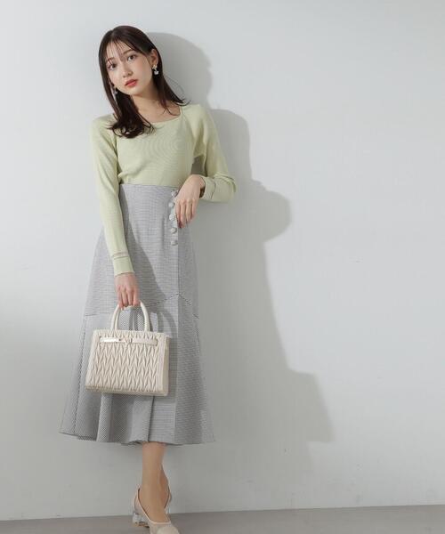 PROPORTION BODY DRESSING（プロポーションボディドレッシング）の「マーメイドフレアスカート / 1214120109（スカート・レディース・ホワイト系その他/ベージュ/ネイビー・MEDIUM/SMALL/X-SMALL）」の13枚目の写真