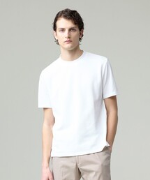 汗ばむ夏の最適解Tシャツ【UVカット / 接触冷感 】【J.PRESS PREMIUM JERSEY】無地コットン Tシャツ