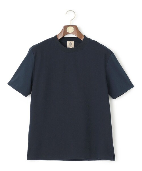 J.PRESS(ジェイプレス)の「汗ばむ夏の最適解Tシャツ【UVカット / 接触冷感 】【J.PRESS PREMIUM JERSEY】無地コットン Tシャツ(Tシャツ/カットソー・メンズ・ブラック系/ネイビー系/ホワイト系/ダークグリーン系・LARGE/MEDIUM/X-LARGE/SMALL)」の15枚目の写真