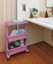 iellio（イエリオ）の「日本製リセ　テーブルワゴン３段（収納グッズ）」