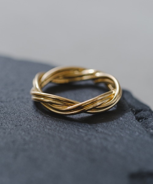 BIRTHDAY BAR(バースデイバー)の「Wave Cross Ring(リング・レディース・ゴールド/シルバー・フリー)」の6枚目の写真