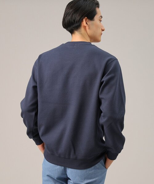 TAKEO KIKUCHI(タケオキクチ)の「◆【抗菌防臭】クロスウィーブ カットソー(スウェット・メンズ・ホワイト/ライトグレー/ブルー系その他/ライトブルー・02/01/03/04)」の20枚目の写真