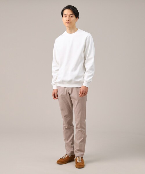 TAKEO KIKUCHI(タケオキクチ)の「◆【抗菌防臭】クロスウィーブ カットソー(スウェット・メンズ・ホワイト/ライトグレー/ブルー系その他/ライトブルー・02/01/03/04)」の22枚目の写真