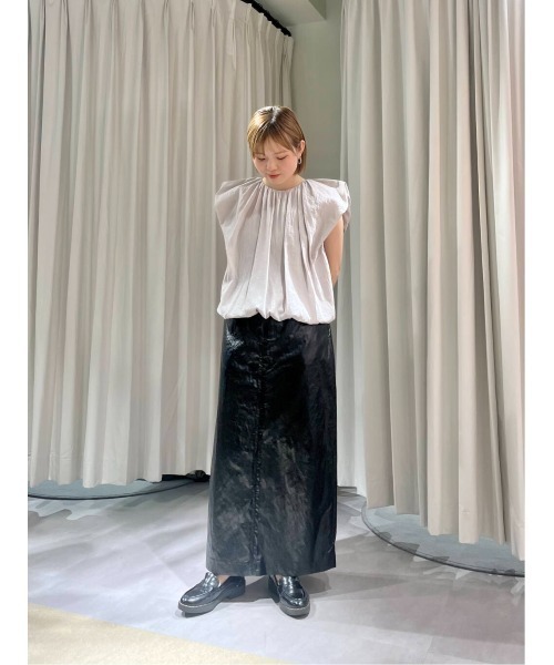 LAATO シャイニーペンシルスカート セール】shiny pencil skirt（スカート）｜LAATO（ラート）の