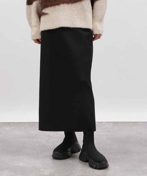 LAKOLE（ラコレ）の「12ゲージニットナロースカート / 997315（スカート・レディース・グレー/ラベンダー/ブラック・SMALL/MEDIUM）」の12枚目の写真
