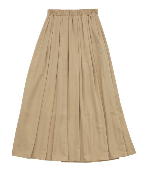 セール】タックマキシフレアスカート（スカート）｜select MOCA