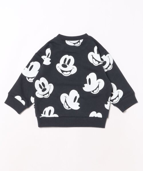 Disney(ディズニー)の「親子お揃い ディズニー 総柄 トレーナー 9210K(スウェット・キッズ・その他9/ブラック×レッド/グリーン/ピンク・80cm/90cm/100cm/110cm/120cm/130cm/140cm/150cm)」の5枚目の写真
