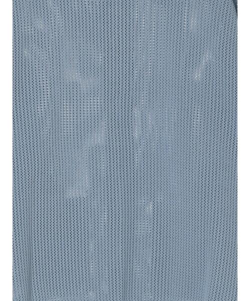 Samansa Mos2 blue(サマンサモスモスブルー)の「衿付ジップニットカーディガン(カーディガン/ボレロ・レディース・ブラック/ブルー/キナリ・F)」の7枚目の写真