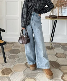 clear | ワイドデニムパンツ≪2024AW新作≫(デニムパンツ)