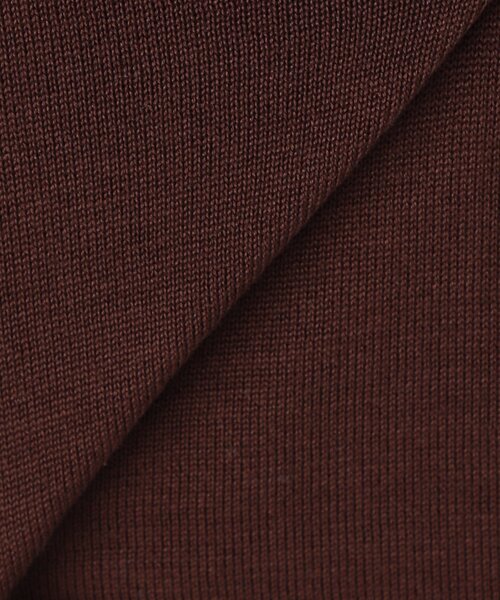 EDIFICE（エディフィス）の「14ゲージ シルクミックス プレーティング クルーネックニット（ニット/セーター・メンズ・ブラック/ブラウン/ブルー・SMALL/MEDIUM/LARGE）」の8枚目の写真