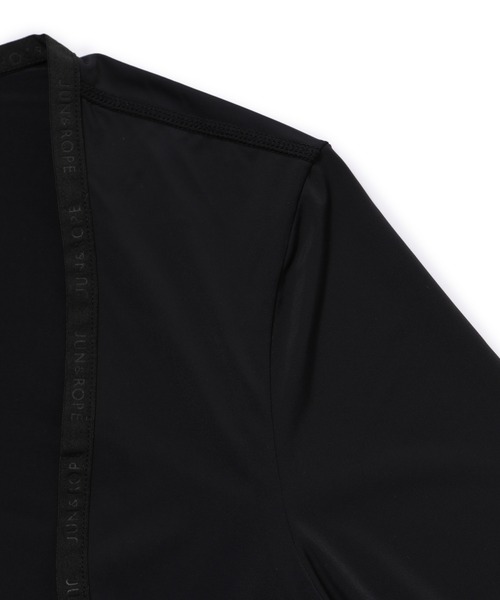 JUN&ROPE'（ジュンアンドロペ）の「【UV】【吸汗速乾】クールコア　アウターボレロ（カーディガン/ボレロ・レディース・ホワイト/ブラック・FREE）」の6枚目の写真