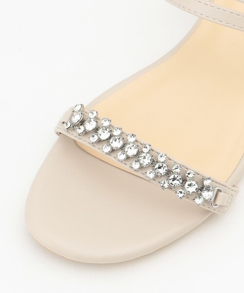 ANY SIS（エニィスィス）の「【23.5~24.0cm】ジュエル調2WAYフラット サンダル（サンダル・レディース・ベージュ系/ブラック系・LARGE/MEDIUM）」の11枚目の写真