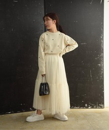 I_am | volume tulle skirt / ボリュームチュールスカート(スカート)