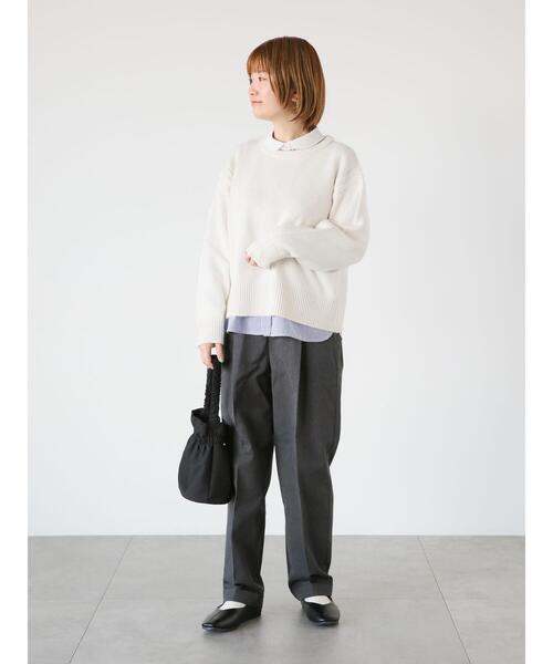 Lugnoncure（ルノンキュール）の「テーパードパンツ（その他パンツ・レディース・ブラック/ベージュ/ネイビー・F）」の5枚目の写真