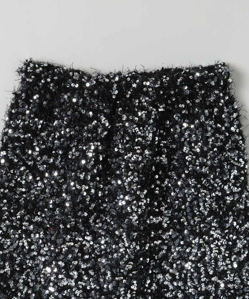 JEANASIS（ジーナシス）の「2WAYスパンコールビスチェ/105582（ベスト・レディース・ブラック/ホワイト・FREE）」の8枚目の写真