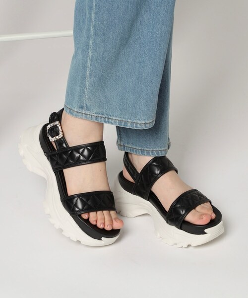 セール】厚底キルティングスポサン 24SS（サンダル）｜ESPERANZA