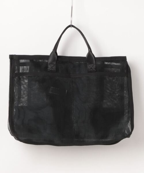 Three Four Time（ｽﾘｰﾌｫｰﾀｲﾑ）の「A4メッシュバッグインバッグ（エコバッグ/サブバッグ・レディース・ブラック/ブルー/シルバー・FREE）」の17枚目の写真